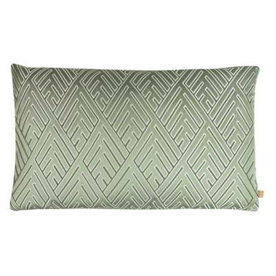 Kai Demeter Geometric Jacquard Polyester Filled Cushion