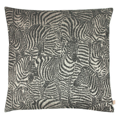 Kai Hector Zebra Jacquard Feather Filled Cushion