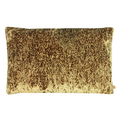 Kai Lynx Velvet Jacquard Feather Filled Cushion