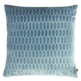 Kai Rialta Velvet Embroidered Polyester Filled Cushion