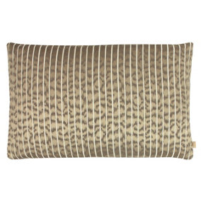 Kai Wrap Charcoal Striped Cushion Cover