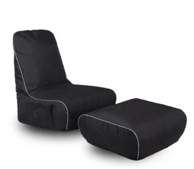 Kaikoo Gamer Chair and Stool Set