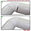 Kair 90 Degree Elbow Bend 150mm - 6 inch Round Plastic Ducting Joint to Connect Round Duct Pipe or Flexible Hose