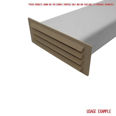 Curva Flessibile Rettangolare Kair 150x70 Mm Per Condotti, Lunghezza 500 Mm