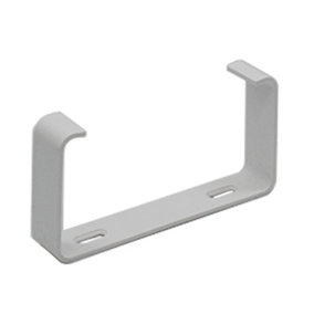 Kair Rectangular Ducting Retaining Clip 110mm x 54mm Support Bracket for Plastic Flat Channel Duct
