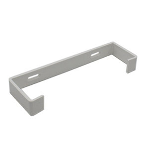 Kair Rectangular Ducting Retaining Clip 204mm x 60mm Support Bracket for Plastic Flat Channel Duct