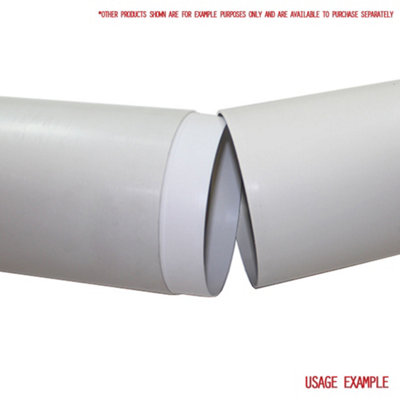 Kair Round Connector 125mm - 5 inch to Connect Duct Pipe or Flexible Ducting Hose