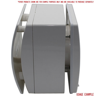 Kair Smart Fan Plus 100mm Intelligent Extractor Fan with Humidistat Timer & Data Logger