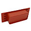 Kair Terracotta Airbrick Grille with Damper Flap for 150mm x 70mm Ducting