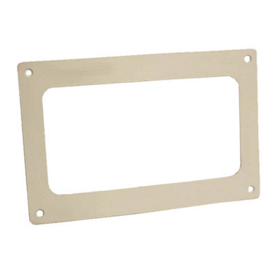 Kair Wall Plate 180mm x 90mm for Rectangular Ducting | DIY at B&Q