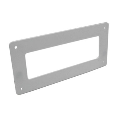 Kair Wall Plate 204mm x 60mm for Rectangular Ducting DIY at B&Q