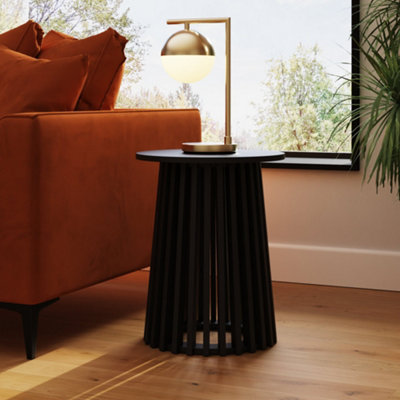 Kaleb Circular Side Lamp Table
