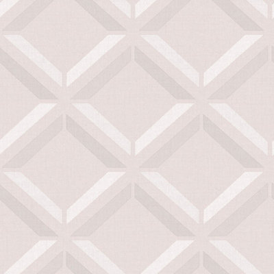 Kaleidoscope Lana Geo Wallpaper Pink Holden 90591