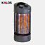 Kalos Medium Electric Lantern with Rotation and Timer