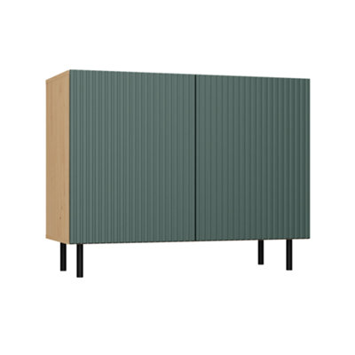 Kama 2 Door Sideboard Artisan Oak Green