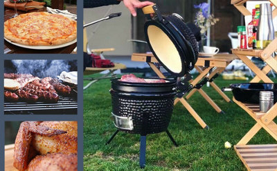 Mini bbq smoker best sale