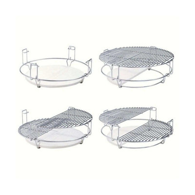 Kamado Bono Multifunction Two-Zone Grilling System for 20' Media: Elevate Your Culinary Creativity