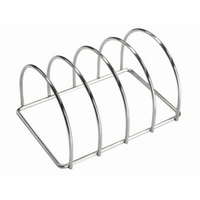 Kamado Bono Stainless Steel Rib Holder Minimo/Media - Grill Accessories for Perfectly Grilled Ribs