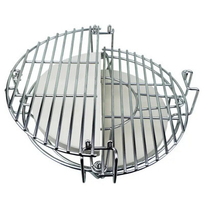 Kamado Bono Two-Zone Grilling System 15 inch minimo