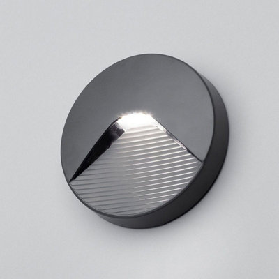 KAMILA - CGC Dark Grey Round LED Surface Light