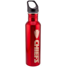 Kansas City Chiefs Stainless Steel Water Bottle Red/Gold (One Size)