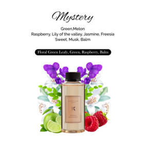 Kapplico Mystery Diffuser Oil 200ml - Enigmatic Aromatherapy Essential Oil Blend for Captivating Ambiance