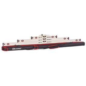 Kapro K70541SET 705 Eagle Optivision Red Box Level Set 4 Piece KPOK70541SET