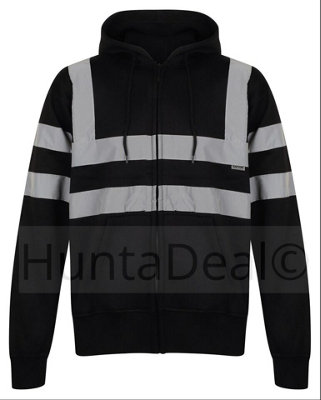 Black Safety Vests, Black Hi Vis Hoodies & Jackets In Stock - Foto 5