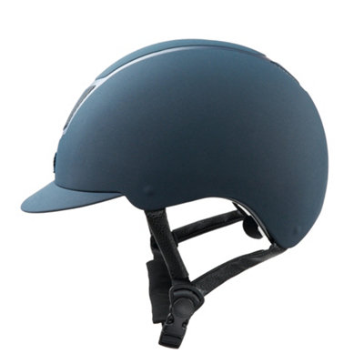 Karben Unisex Adult Elena Fixed Peak Riding Hat Navy (59cm - 61cm)