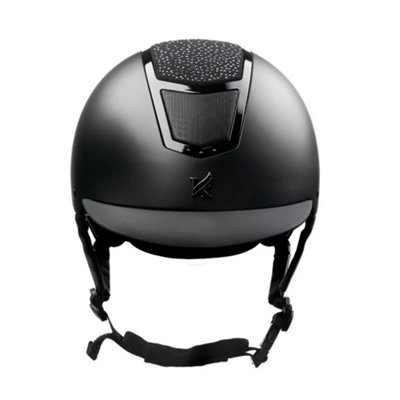 Karben Unisex Adult Stella Fixed Peak Riding Hat Black (56mm - 58cm)