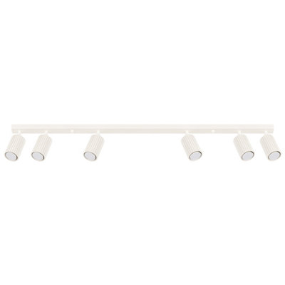 Karbon aluminum beige 6 Lights minimalist Ceiling light