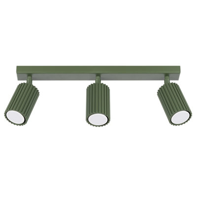 Karbon aluminum olive green 3 Lights minimalist Ceiling light