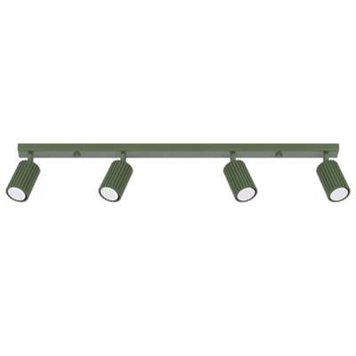 Karbon aluminum olive green 4 Lights minimalist Ceiling light