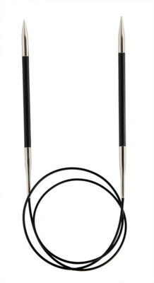 KARBONZ FC 100X3.75 - Karbonz: Knitting Pins: Circular: Fixed: 100cm x 3.75mm - KnitPro
