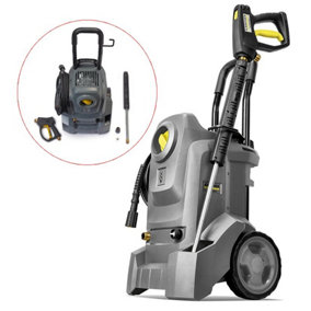 Karcher HD 4/8 Classic High Pressure Washer Cleaner Grey + 8m Hose + Nozzle