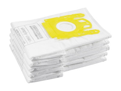 Karcher - VC Fleece Vacuum Bags Pack of 5