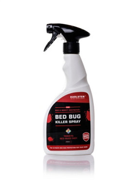 Karlsten Bed Bug Killer Spray Fast Acting Elimination of bed bugs kills bed bugs on contact 500 ml