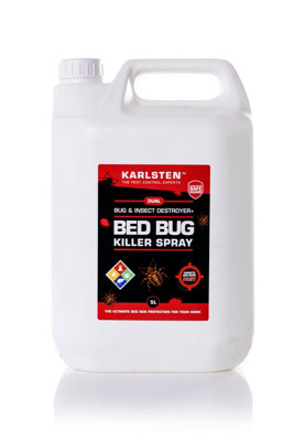 Karlsten Bed Bug Killer Ultra Strong Pest Control Spray  Pro Bed Bug Protection 5 Litres