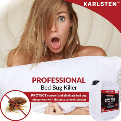Karlsten Bed Bug Killer Ultra Strong Pest Control Spray  Pro Bed Bug Protection 5 Litres