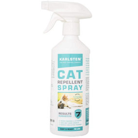 Karlsten Cat Repellent Anti Fouling spray , Natural Humane Cat Deterrent Citronella 500 ML