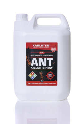 Karlsten Dual Bug Ant Killer Super Strength Cypermethrin Ant killer 5 Litre