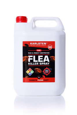 Karlsten Flea Killer - Fast Acting Elimination of Fleas, Kills on Contact Formulated for Use On Fleas Indoor and Outdoor Flea Spra