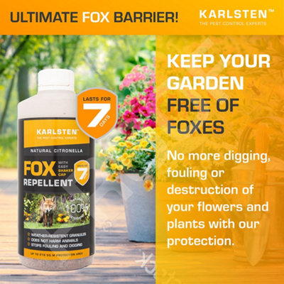 Karlsten Fox Repellent Granules Natural Effective Anti Fouling and Digging Deterrent