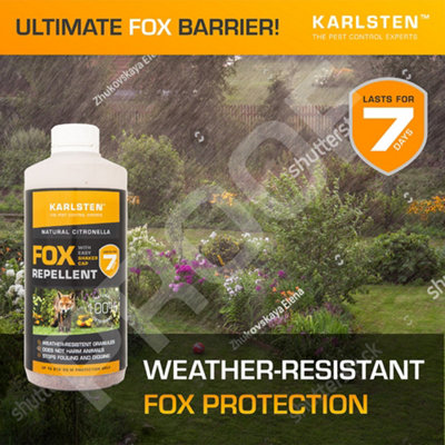 Karlsten Fox Repellent Granules Natural Effective Anti Fouling and Digging Deterrent