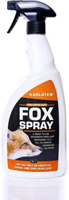 karlsten Fox Repellent Spray Anti Fouling & Digging Strong Fox Deterrent Formula 1 Litre Garden Protection From damage, Fouling &