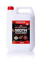 Karlsten Moth Killer Fast Eradicatio n of carpet Moth and Clothes moths 5 Litre