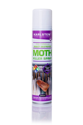 Karlsten Moth Killer High Strength Clothes Moth Killer l Rapid Elimination for Moths