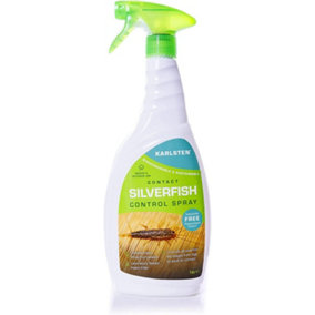 Karlsten Silverfish Killer Natural Effective Organic Treatment Be Kind To The Planet Range 1 Litre