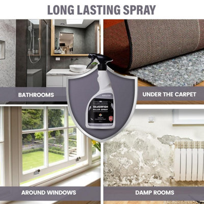 Karlsten Silverfish Killer Spray Fast Effective Quality Silverfish ...