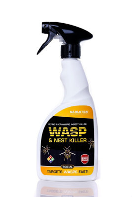 karlsten wasp & Nest Killer Fast Acting Advanced Formulation 500 Ml